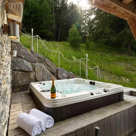 木屋 Les Etablons Luxury Ski-in Ski-out